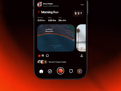 Strava · Application Redesign