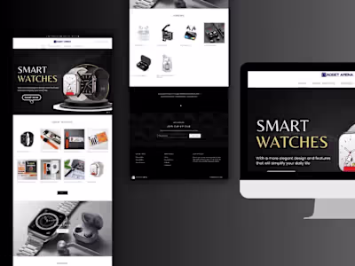 Gadgets Arena Website
