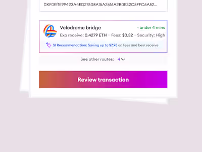 Cross Chain Transfer : AI - Crypto