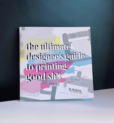Designer’s Guide to Print - The ins-and-outs of print