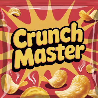 CRUNCH MASTER !!
Created brand designs