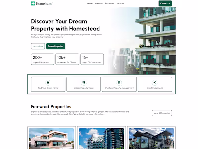 Real Estate Website
