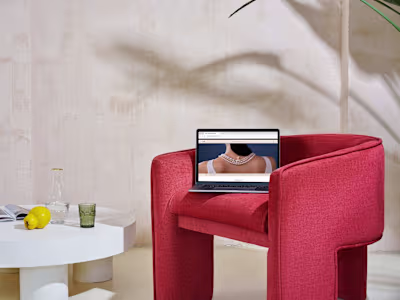 Elegant Squarespace Website for Jewelry Store