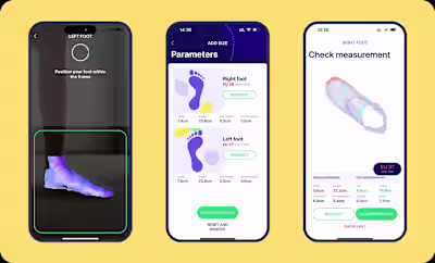 AI App - AISizer Pro (Enterprise Foot Scanning API)