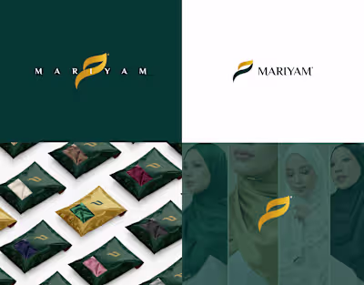 Mariyam — Premium Hijab Brand Identity & Logo Design If you ...