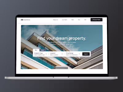 Website Design - Real Estate