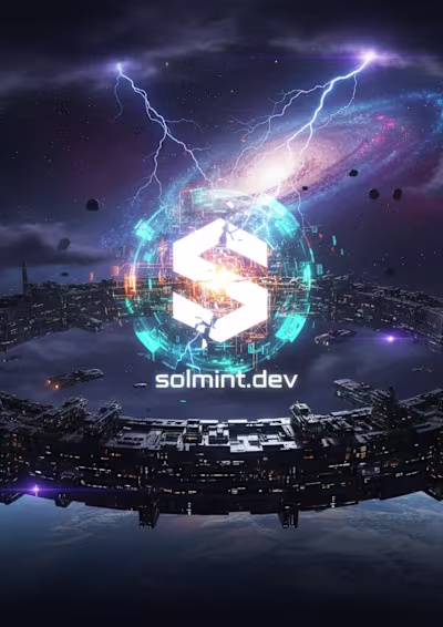 I’m sharing this ahead of the Solmint.dev (http://Solmint.de...