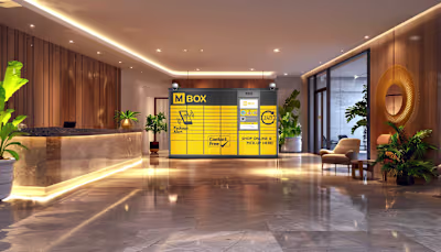 MBOX Smart Lockers – Motion