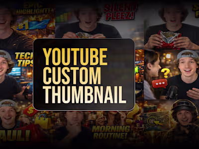 Youtube Thumbnail Design