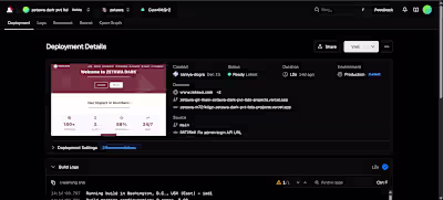 This report describes the process of deploying the Zetawa we...