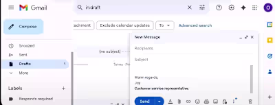Streamlined Inbox Management