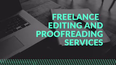 Freelance Editing