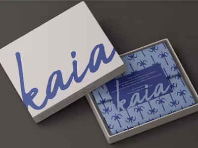 Kaia Brand Identity Design