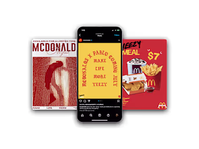 Kanye West X McDonald's Collab