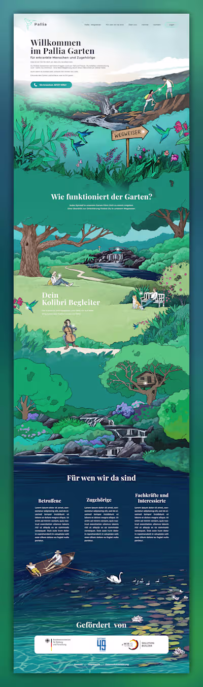 Willkommen im Pallia Garten