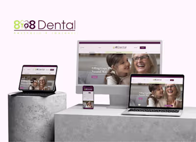 8to8 Dental - Wordpress Website Design