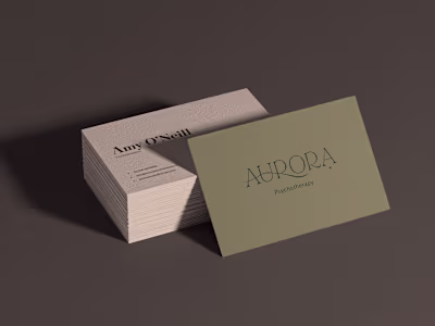 Brand & Visual Identity for Therapy Clinic
