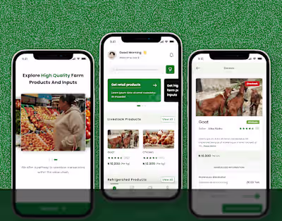 Mobile App for Agricultural Trade
