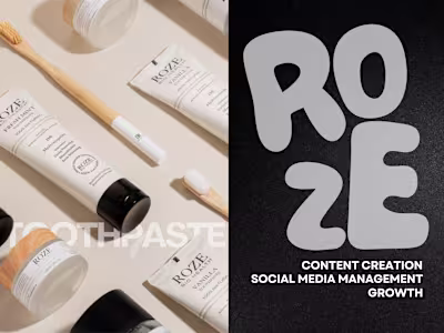ROZE Toothpaste Social Media Strategy Enhancement