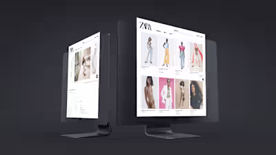 UX/UI Case Study: Zara Website