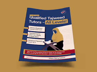 Safwan Bilal Academy Marketing/Flyer Designs 