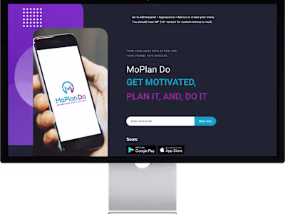 MoPlan Do App - Get Motivated. Plan It, and Do It.