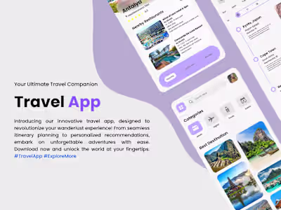 Designing an Intuitive Travel App for Adventure Planning