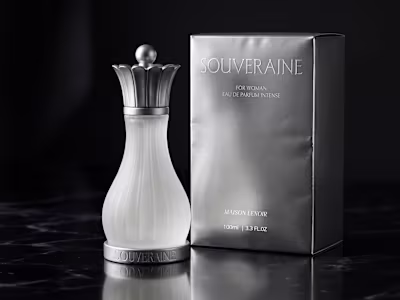 SOUVERAINE — Fragrance Bottle Design & Brand Identity