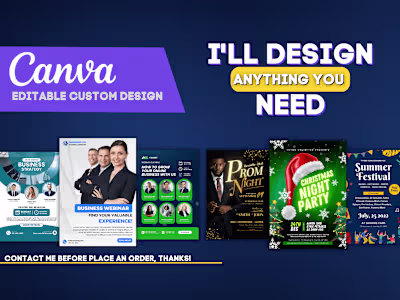 DESIGN ANYTHING USING CANVA 