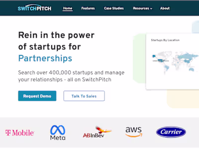 SwitchPitch Homepage