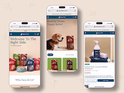 Built this mobile experience around