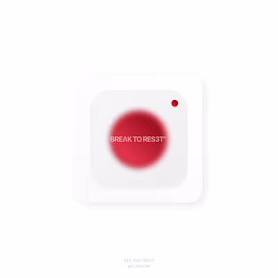 Playing around with this big red button😳 Press it and it wi...