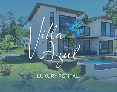 Villa Azul - Branding for a Luxury Rental 