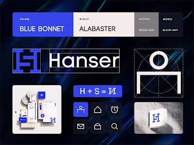 HANSER: Finance Brand Identity