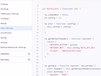 SWAMP eCommerce - Workflow Automation | Google AppScript