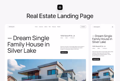 Framer Real Estate Website