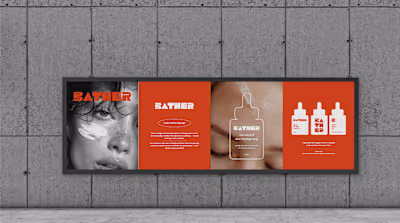 Bather Body Care Brand Identity Design