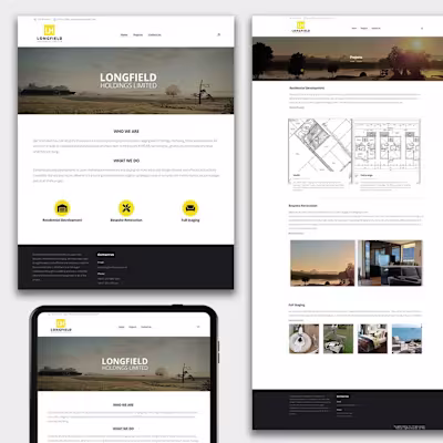 Website Build & Business Card Design