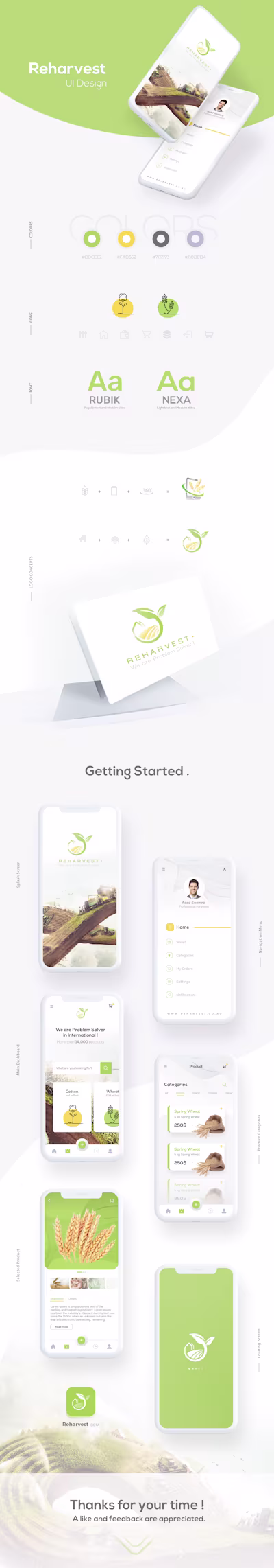 Reharvest (UX Case Study)