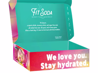 Influencer Sample Mailer Box