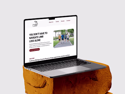 NON PROFIT WIX WEBSITE REDESIGN