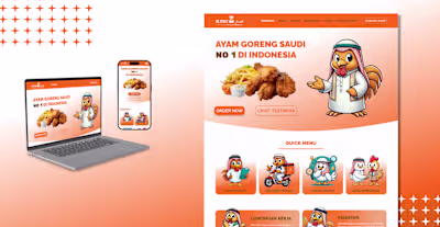 (Unofficial) Design Web Almaz Freid Chicken