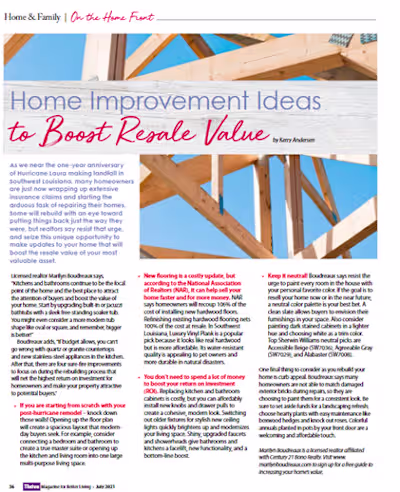 Home Improvement Ideas to Boost Resale Value