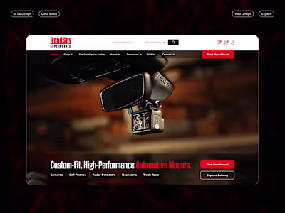 RoadSpy Website Design Project