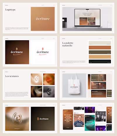 Brand guidelines from a recent