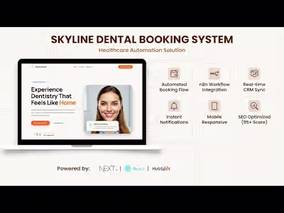 Skyline Dental Booking System