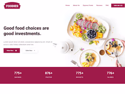 Unique Designs (From PSD/Figma)