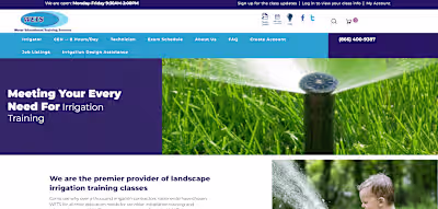 Wets Courses: Custom OpenCart Site for Irrigation Training