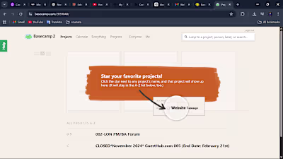 I was hired to fix an overwhelmed Basecamp workspace where c...