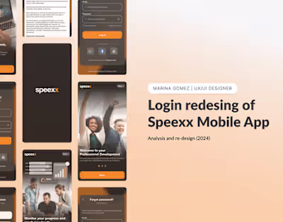 Mobile App - Log In Redesign